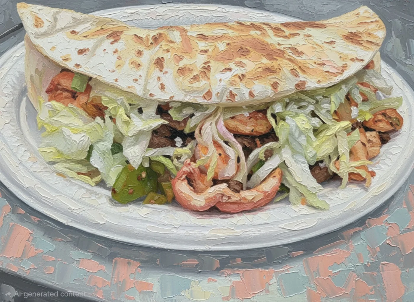 C-5 Galaxy Quesadilla at Armored Tacos & Grill in Spring Lake NC