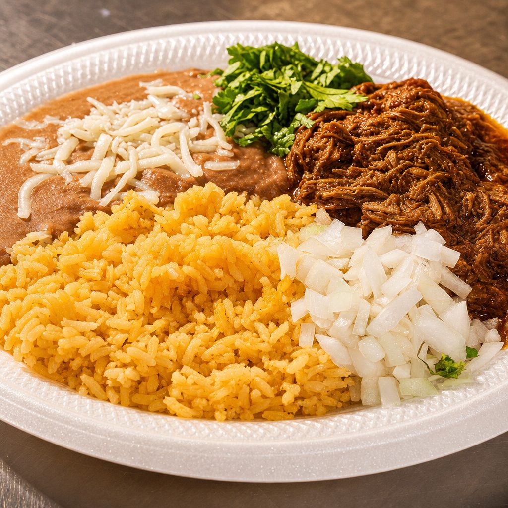 Birria Plate.